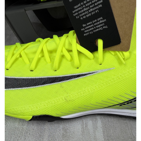 Nike Zoom Mercurial Superfly 10 TF Shoes Mens Size 11 Volt Yellow FQ8331-700 main image 12